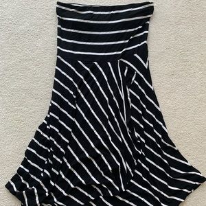 Ann Taylor strapless A-line dress